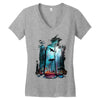 shark forest Women's V-Neck T-Shirt