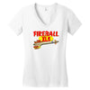 gildan fireball  ideal gift, birthday present Women's V-Neck T-Shirt