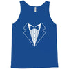 tuxedo fancy dress funny Tank Top