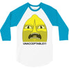 lemongrab unacceptable 3/4 Sleeve Shirt