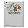 crazy cat lady iPad 3 and 4 Case