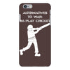 alternatives to war play cricket batting anti war stencil tour iPhone 6 Plus/6S Plus Case