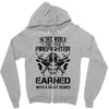 The Title Firefighter Not Earned From Fancy Degree Zipper Hoodie
