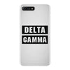 Delta Gamma Black iPhone 7 Plus Case