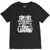 you can almost hear the fish laughing! V-Neck Tee
