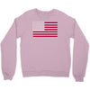 usa flag navy american Crewneck Sweatshirt