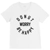 donut worry be happy V-Neck Tee