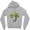 pixel dreams Zipper Hoodie