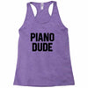 Piano Dude Racerback Tank