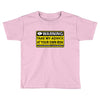 at your own risk Toddler T-shirt