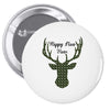 happy new year Pin-back button