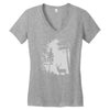 the woods Women's V-Neck T-Shirt