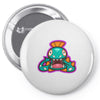 deep sea fang Pin-back button