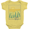 camp river Baby Onesie