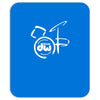 dw drum music instrument logo Mousepad