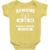 hawking av club middle school Baby Bodysuit