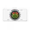 cannabis License Plate