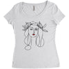 Pablo Picasso War And Peace 1952 Women's Triblend Scoop T-shirt
