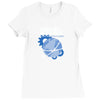 science rules! Ladies Fitted T-Shirt