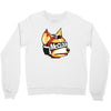 halftone fox (regular) Crewneck Sweatshirt