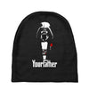 funny stars wars godfather parody yourfather mens Baby Beanies