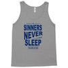 official t shirt mens you me at six sinners never sleep big all sizes Tank Top