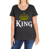 king Ladies Curvy T-Shirt