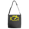 check engine light Adjustable Strap Totes