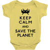 save the planet Baby Onesie