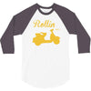retro kult vespa 50 t shirt scooter roller s m l xl xxl 3/4 Sleeve Shirt