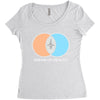 dream or reality Women's Triblend Scoop T-shirt