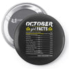 October Girl Facts Libra Pin-back button
