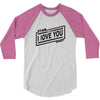 i love you stardust 3/4 Sleeve Shirt