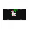 heapy new year funny santa claus christmas License Plate