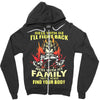 mess with me i'll fight back Zipper Hoodie