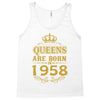 queens are born in 1958 Tank Top