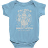 white lotus Baby Bodysuit