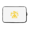 life's a bitch (2) Laptop sleeve