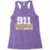 911 dispatcher heroes Racerback Tank