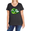 do not disturb Ladies Curvy T-Shirt