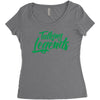 TALKING LEGENDS Women's Triblend Scoop T-shirt