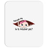 October Peeking Out Baby Girl Mousepad