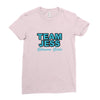 team jess Ladies Fitted T-Shirt