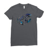 alien terror from deep space Ladies Fitted T-Shirt