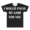 i would pause All Over Men's T-shirt