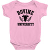 bovine university Baby Bodysuit