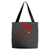 deadpool face Tote Bags