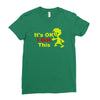 it's ok i got this Ladies Fitted T-Shirt
