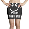 boobies make me smile Mini Skirts