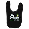 zombies hate fast food Baby Bibs